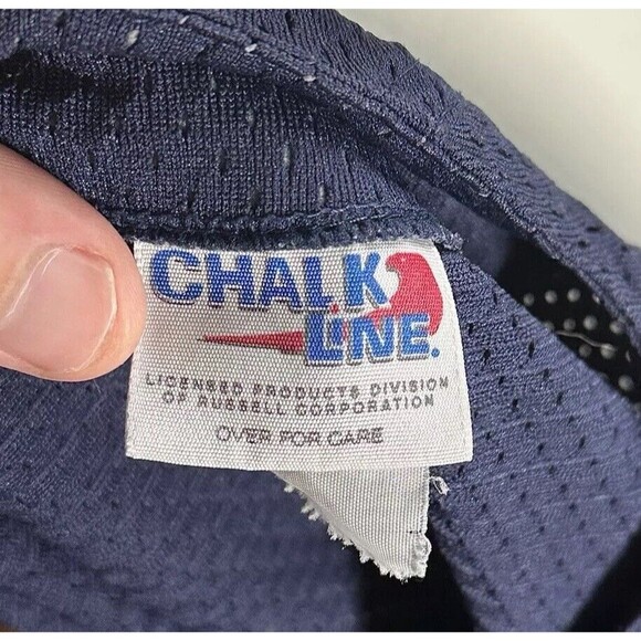 Vintage 90’s New York Yankees Derek Jeter #2 Chalk Line Baseball Jersey - Picture 4 of 4